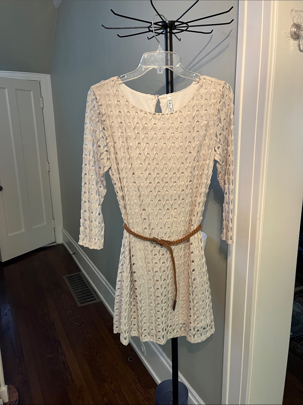 NWOT Knit Dress with Belt
